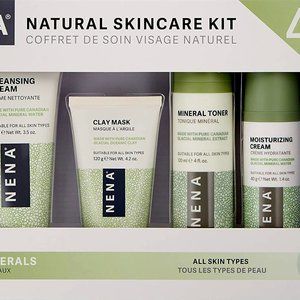 Nena Natural Skincare Kit - 4-Piece Daily Skin Essentials